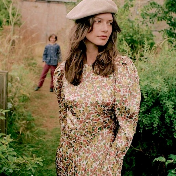 ✨Last Chance💋🌼🌹DÔEN ‘Vittoria’ Silk Jennifer Spring Maxi Dress XS✨ - Picture 2 of 15